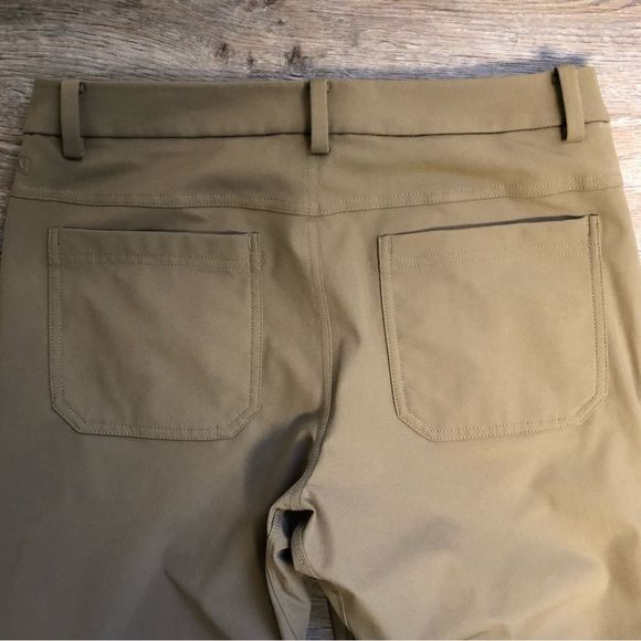 Lululemon Mens ABC Pant Classic, artifact, size 30 x 33.5 - Picture 8 of 12